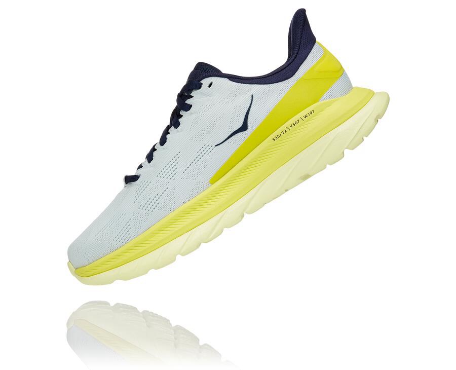 Hoka One One Mach 4 Löparskor Dam - Vita - UCWYS-1425